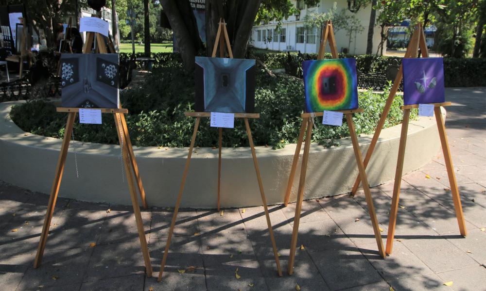 Durante la Segunda Semana de Artes exhiben más de 120 obras en CUCosta