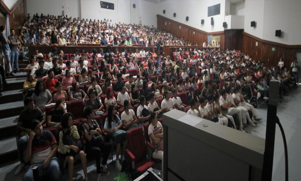El Dr. Jorge Téllez dio la bienvenida a la comunidad universitaria en el calendario 2023 B