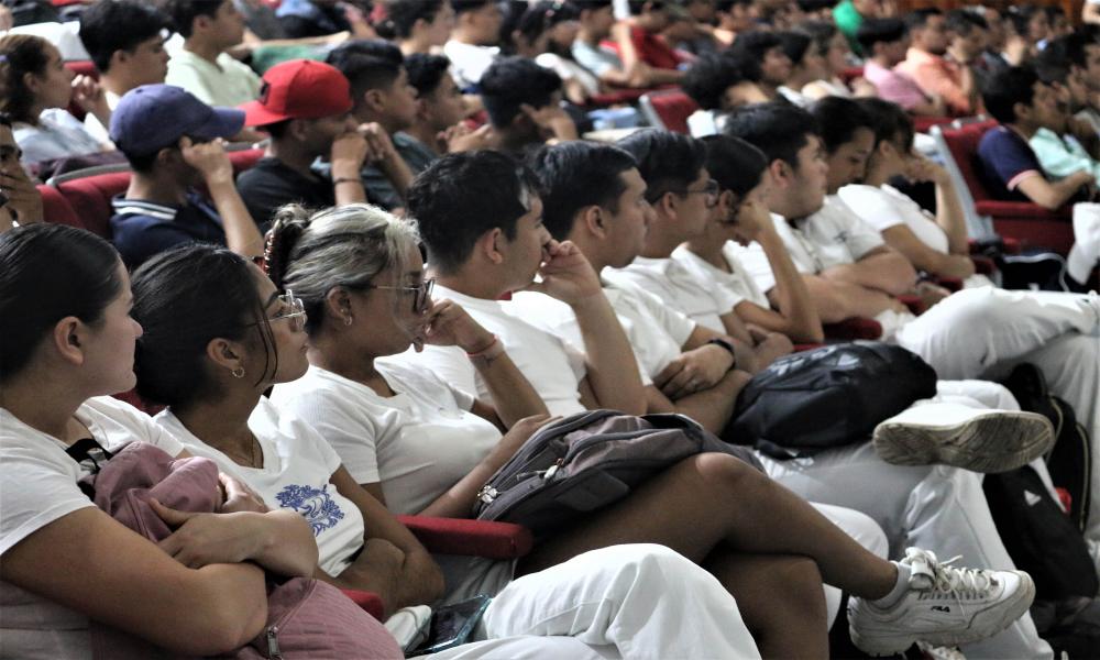 El Dr. Jorge Téllez dio la bienvenida a la comunidad universitaria en el calendario 2023 B