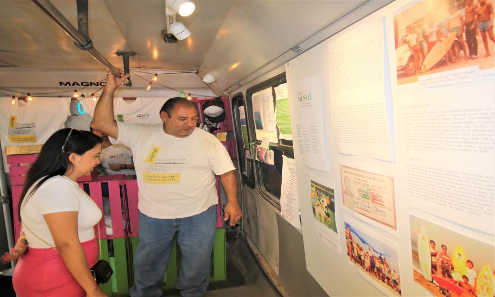 El museo móvil “Ruta Mushi” estuvo en CUCosta