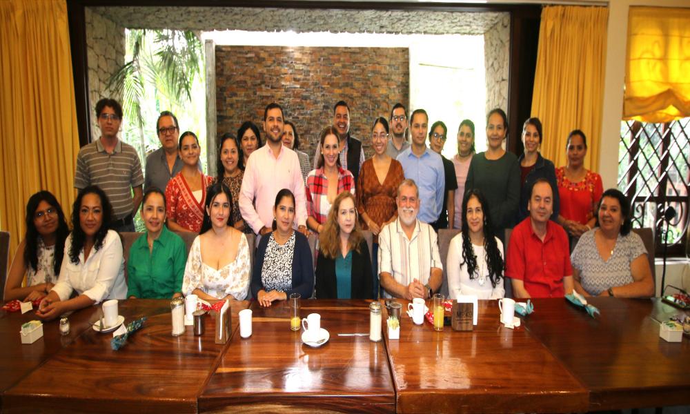 Celebran directivos y académicos de la División de Ciencias Biológicas y de la Salud en vísperas de las fiestas navideñas