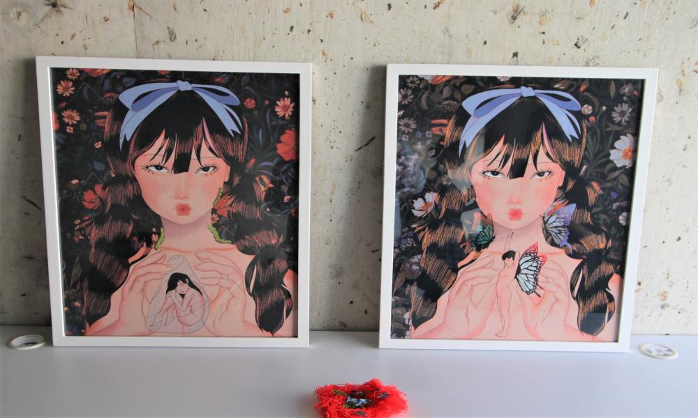 Estudiantes presentan sus procesos creativos en exposición en CUCosta