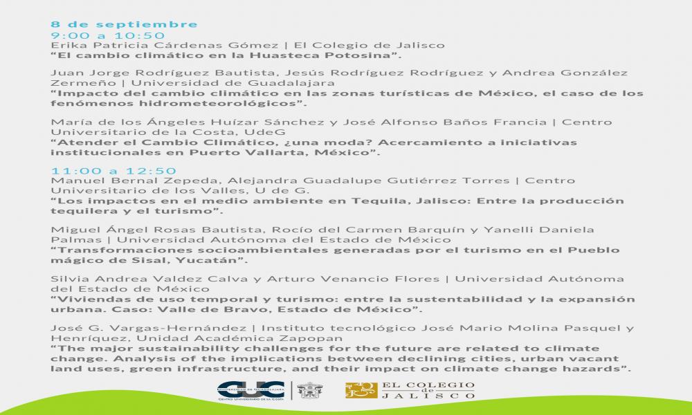 Inicia el II Seminario de Turismo y Cambio Climático en CUCosta