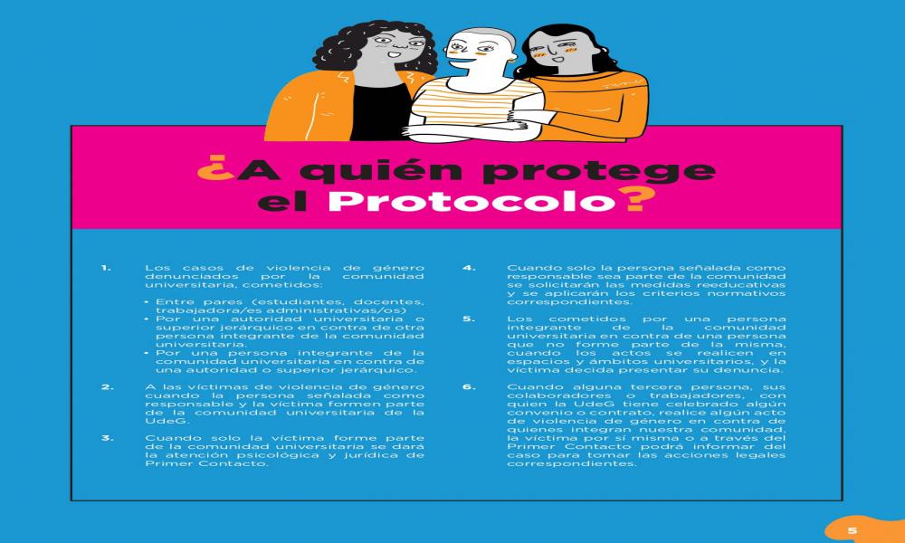 Hay capacitación constante sobre Protocolo para Prevención, Atención, Sanción y Erradicación de la Violencia de Género