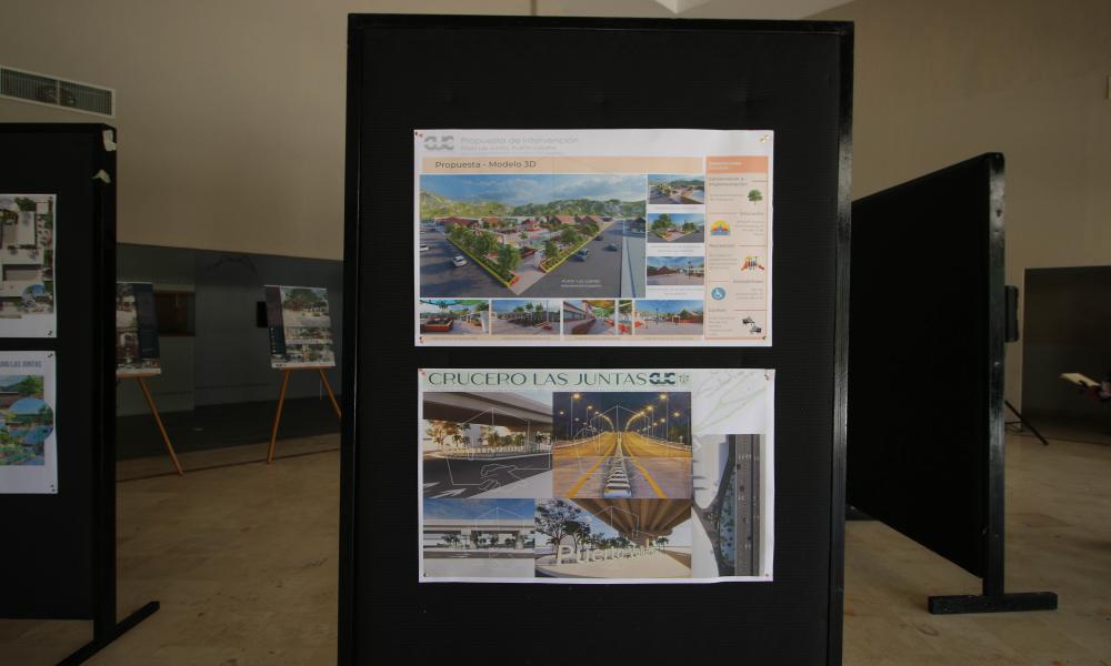 Entregan reconocimientos por la elaboración del Proyecto Conceptual y Urbano para renovar el centro de Las Juntas