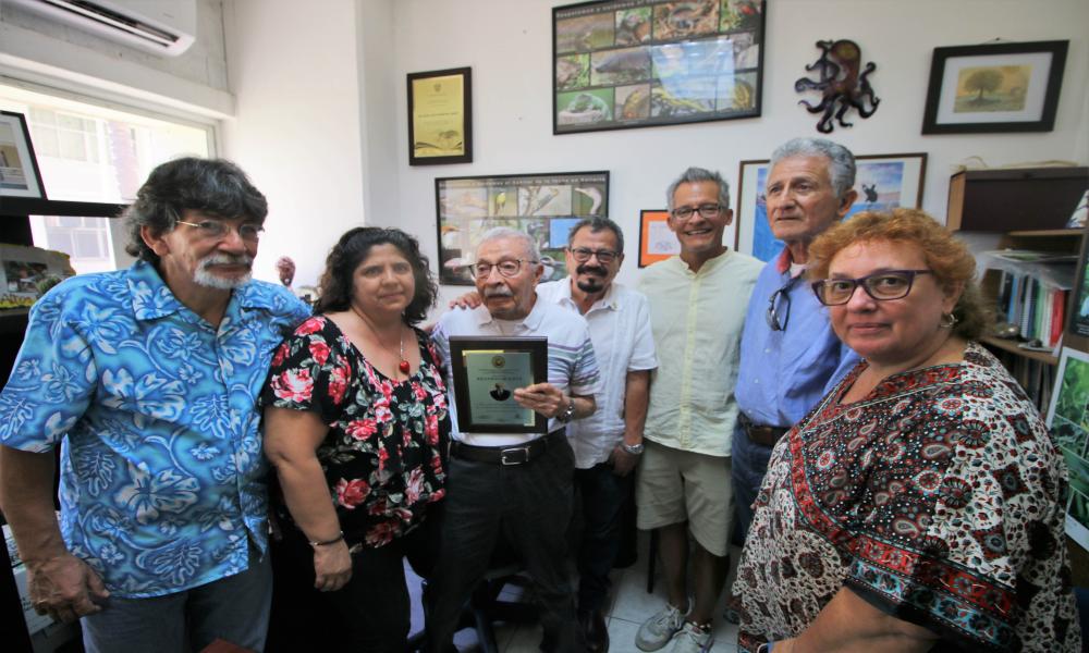 Socios de la BSGEEJ, Capitulo Costa Norte- Puerto Vallarta reconocen al Dr. Juan Luis Cifuentes Lemus