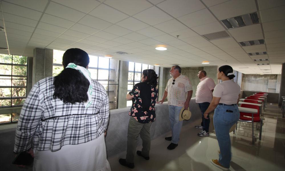 Confirman próxima apertura del edificio de la nueva biblioteca en CUCosta
