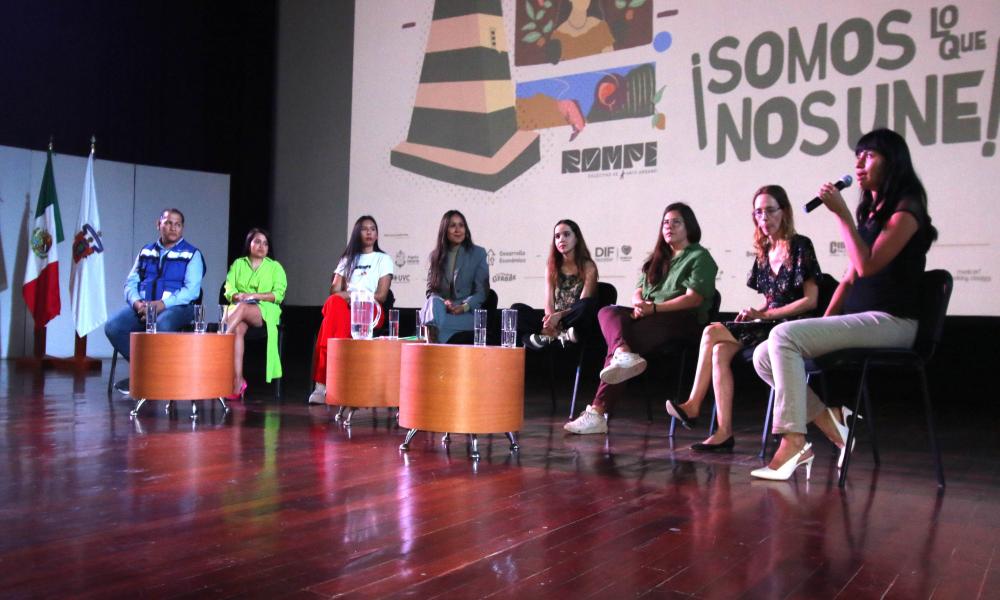 Comparten con universitarios la experiencia del Arte Urbano y su propósito en la ciudad