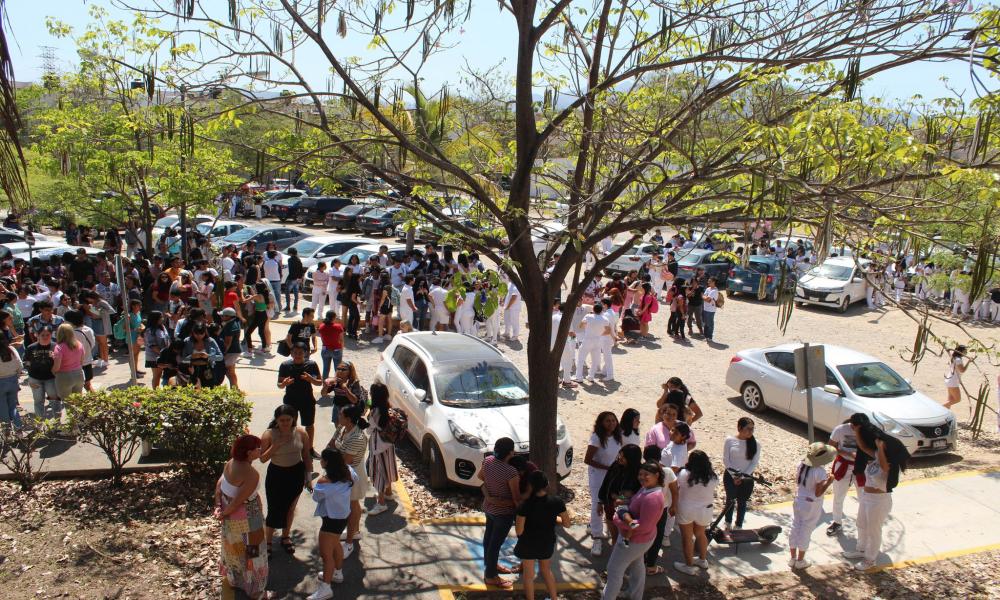 Participa CUCosta en el Simulacro Nacional 2023