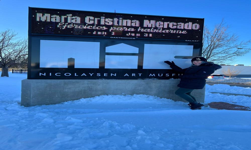 Investigación de la Mtra. Cristina Mercado se refleja en arte moderno en Estados Unidos