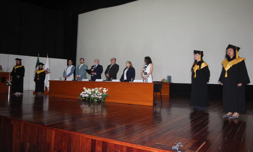 Emotivo acto académico de la XXVIII (vigésima octava) Generación de la Licenciatura en Biología “Dr. Eric Bautista Guerrero”