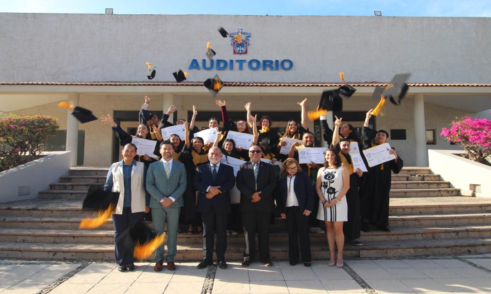 Emotivo acto académico de la XXVIII (vigésima octava) Generación de la Licenciatura en Biología “Dr. Eric Bautista Guerrero”