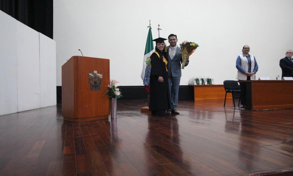 Emotivo acto académico de la XXVIII (vigésima octava) Generación de la Licenciatura en Biología “Dr. Eric Bautista Guerrero”