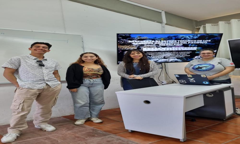 Imparten curso sobre Fisiología de Corales y su respuesta ante condiciones de estrés
