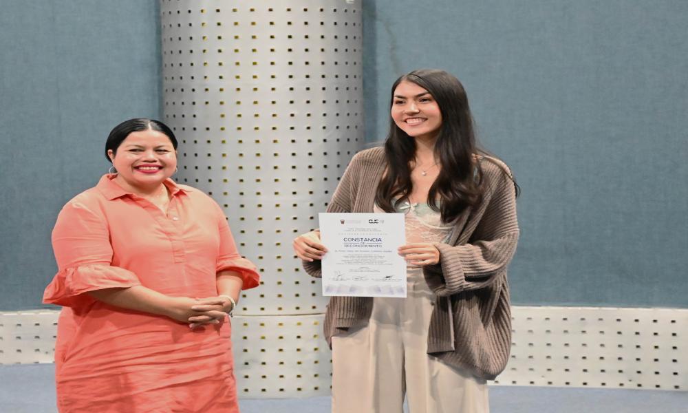 Reconocen a estudiantes por su destacada participación en “Zona Maco 2025”