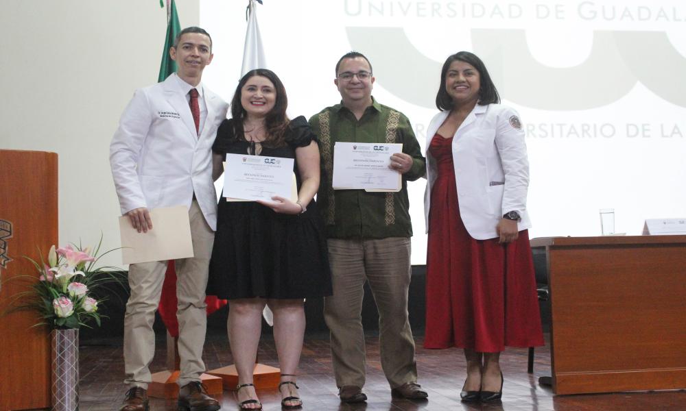 Se realiza acto académico de 4 especialidades médicas en CUCosta