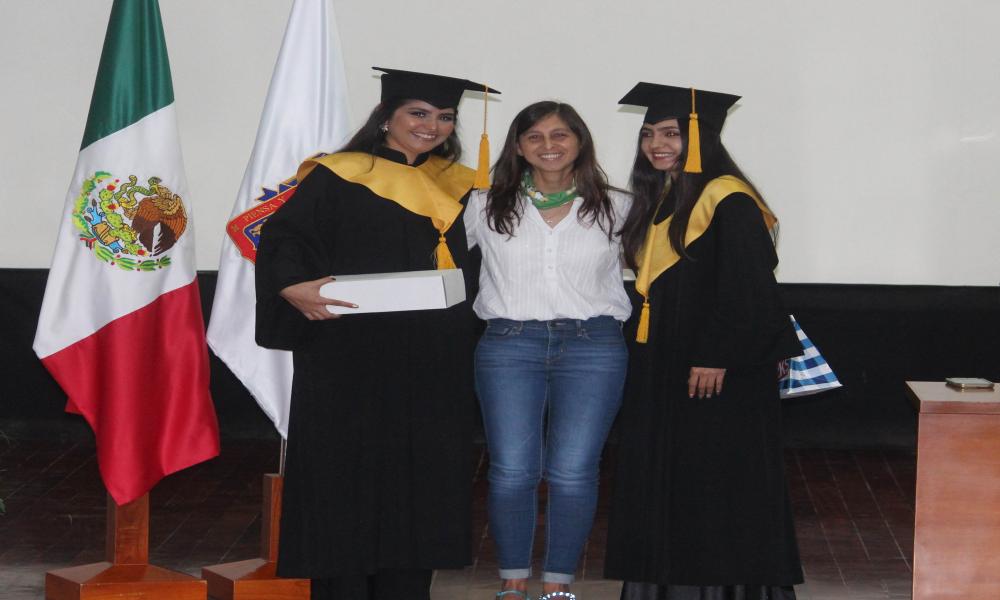 Con gran satisfacción se realiza triple acto académico en CUCosta