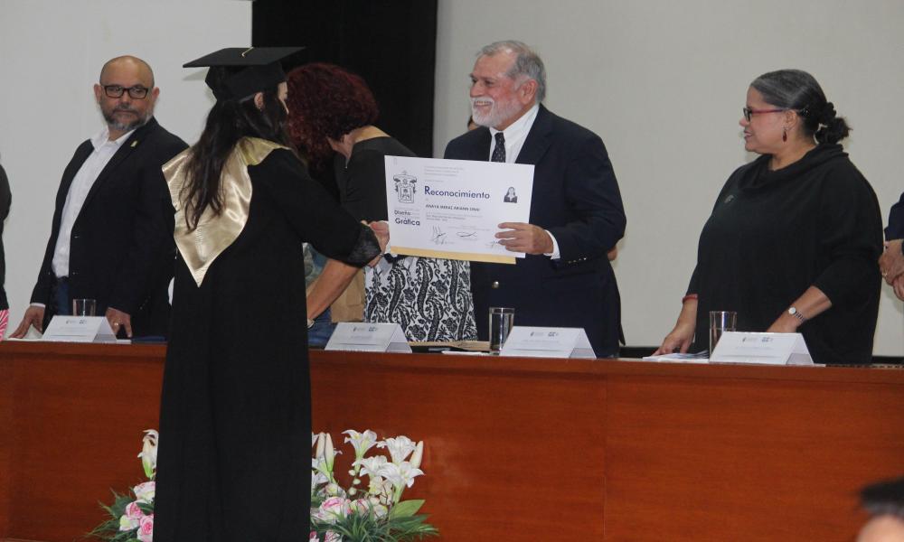 Con gran satisfacción se realiza triple acto académico en CUCosta