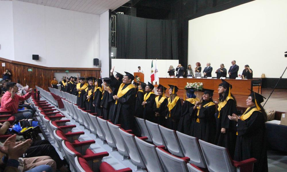 Con gran satisfacción se realiza triple acto académico en CUCosta
