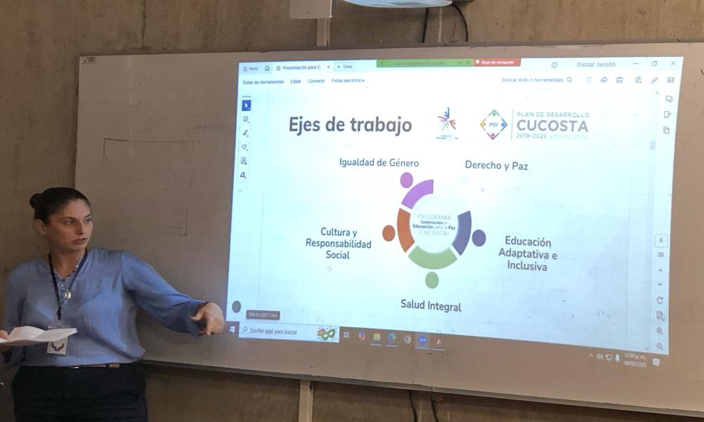 CUCosta participa en el 1er. Encuentro de Cultura de Paz en Red