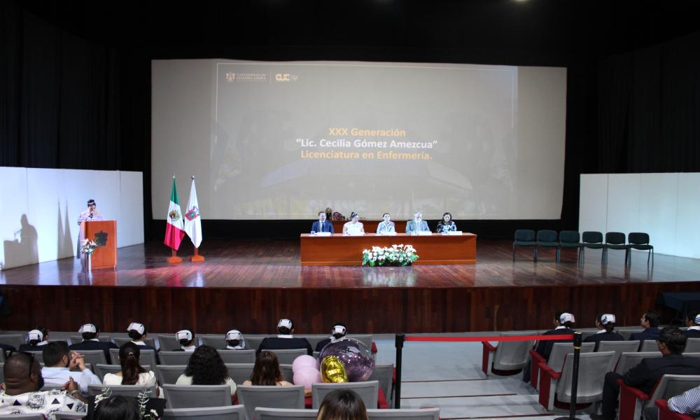 Se realizó el acto académico de la XXX Generación de la Licenciatura en Enfermería
