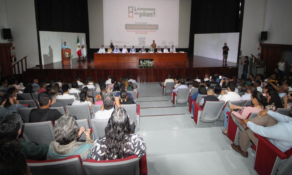 CUCosta sede del Foro Regional Costa -Sierra Occidental para el Plan Estatal de Desarrollo y Gobernanza 2024-2023