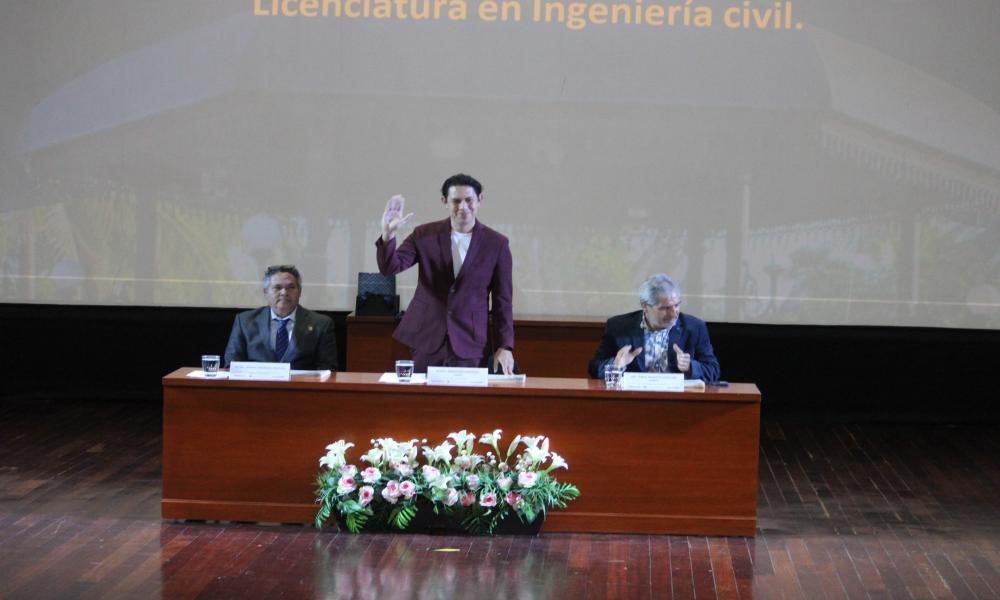 Acto Académico de la XLI Generación de Ingeniería Civil del CUCosta