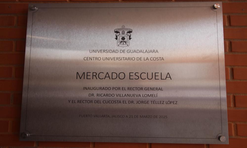 Deja Dr. Jorge Téllez López en funciones el Centro Cultural y Mercado Escuela del CUCosta