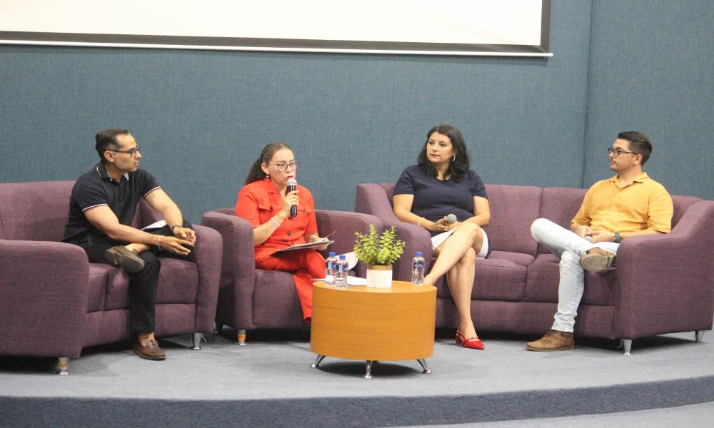 Inspira a estudiantes el conversatorio “La Idea del Espacio Sostenible”