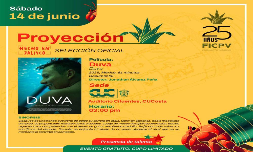 El CUCosta invita al Festival Internacional de Cine en Puerto Vallarta 2025