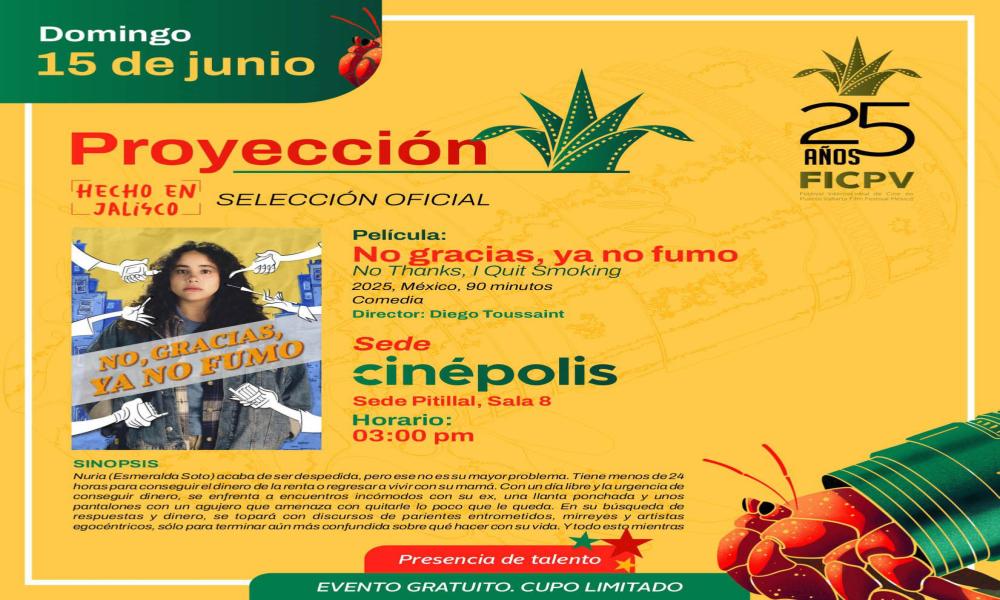 El CUCosta invita al Festival Internacional de Cine en Puerto Vallarta 2025