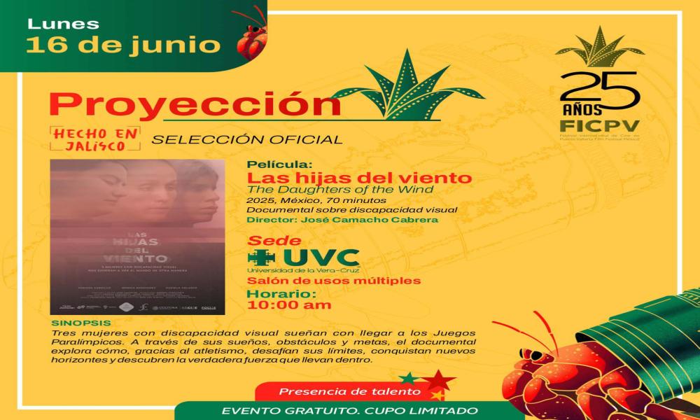 El CUCosta invita al Festival Internacional de Cine en Puerto Vallarta 2025