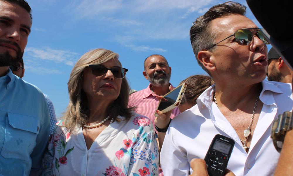 La Rectora del CUCosta acompaña al Gobernador en gira de trabajo en Puerto Vallarta