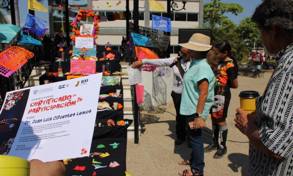 CUCosta conmemora el Día de Muertos con actividades académicas y culturales