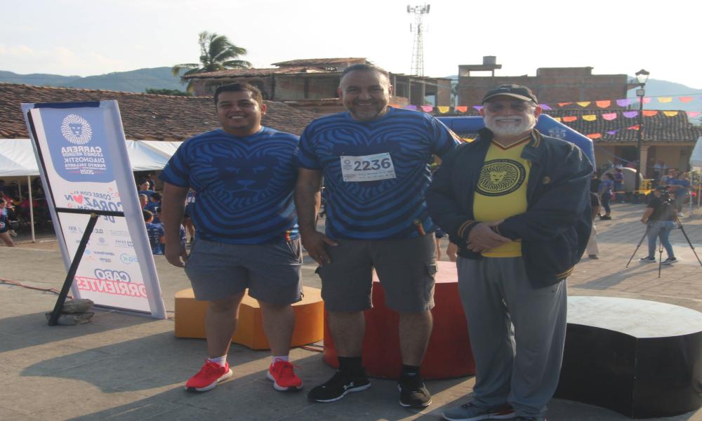 Jorge Tellez en el Tuito en la VI Carrera Leones Negros Diagnosti-k 2025