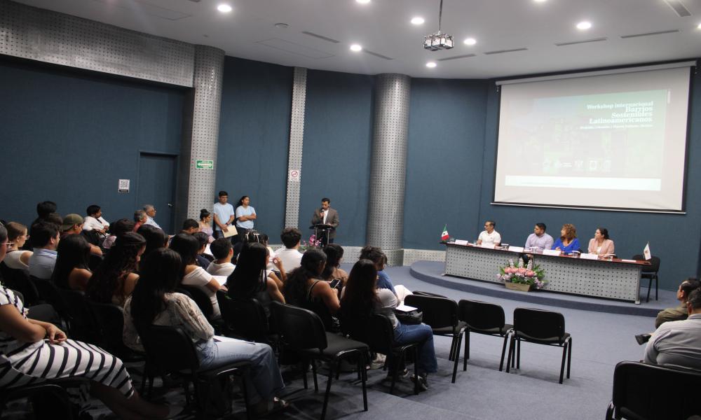 Clausura del Workshop Internacional “Barrios Sostenibles Latinoamericanos 2025-B” en CUCosta
