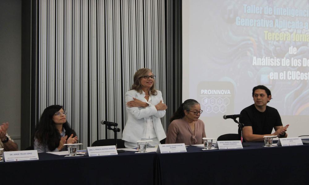 Inician talleres de Inteligencia Artificial Generativa para más de 500 docentes en el CUCosta