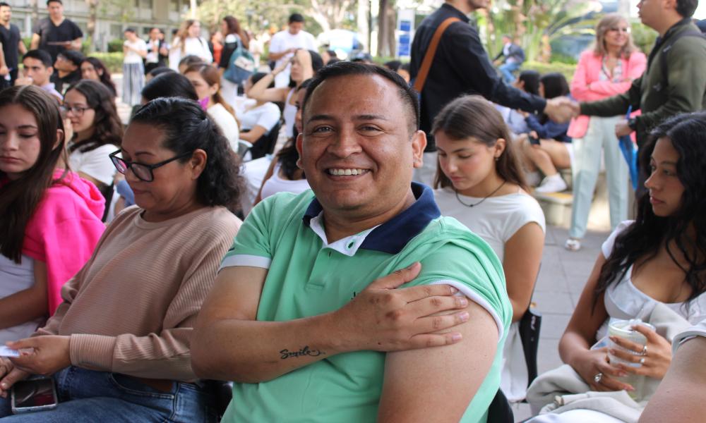 Vacunación contra sarampión continúa ante gran demanda; se aplicaron 500 dosis en CUCosta