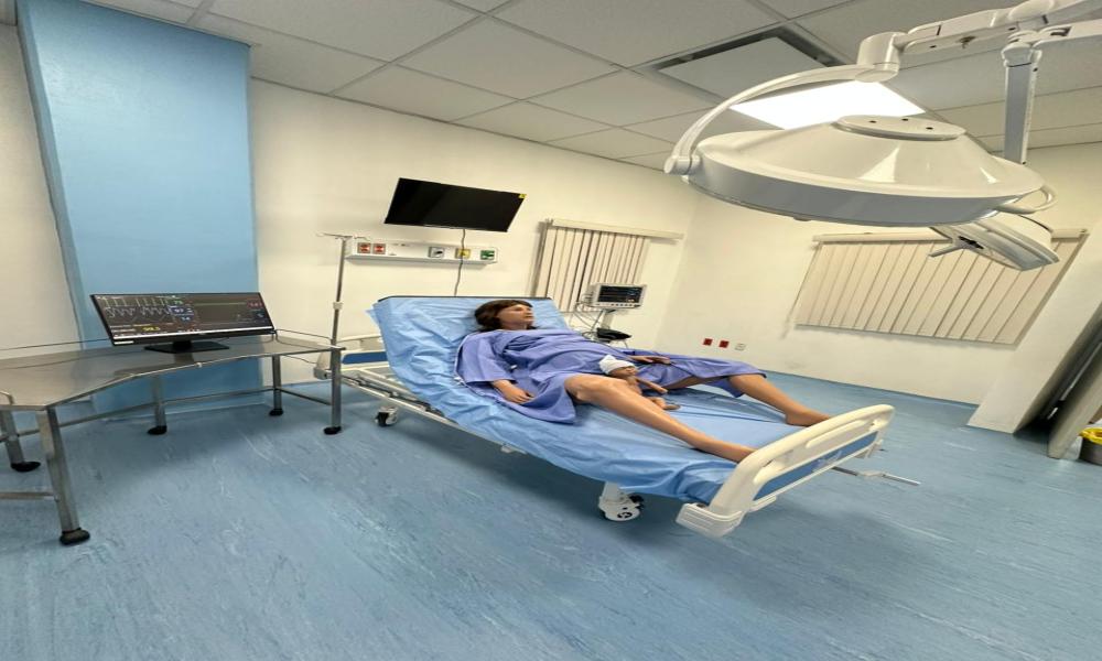 Simulador de parto de alta fidelidad denominado Victoria,