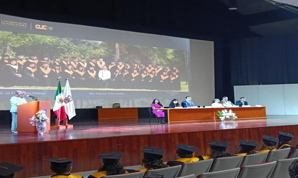 CUCosta celebra acto académico de la LVI Generación de la Licenciatura en Contaduría Pública