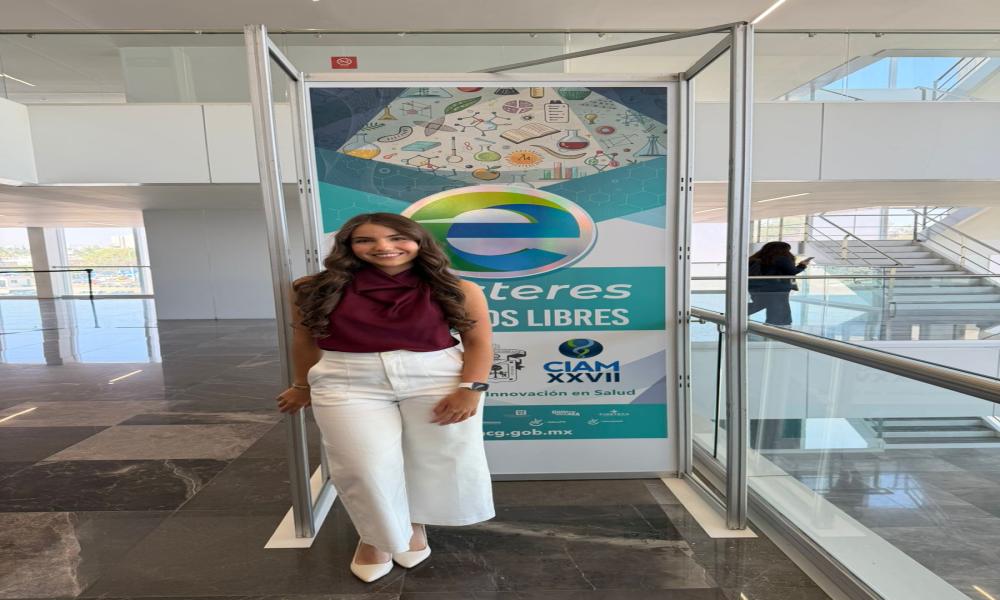Estudiante de CUCosta participa en Congreso Internacional Avances en Medicina