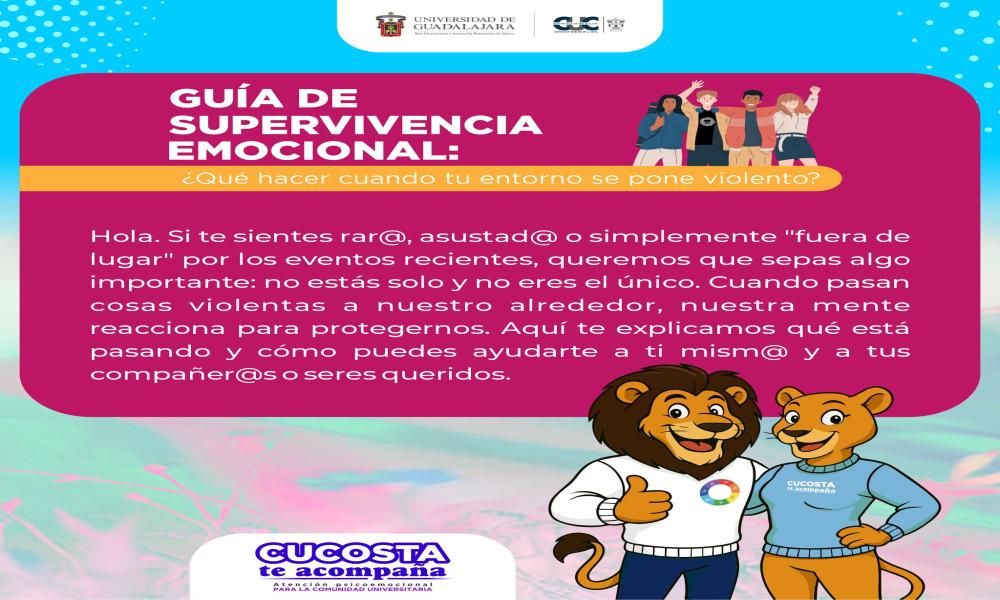 CUCosta ofrece acompañamiento psicológico gratuito y permanente para estudiantes