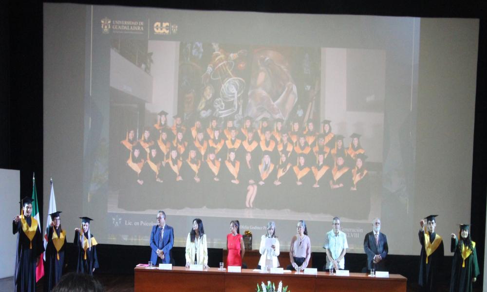Egresan 50 estudiantes de la XLVIII Generación de la Licenciatura en Psicología del CUCosta