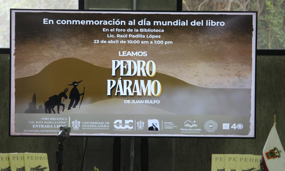 Presentan en CUCosta el proyecto de promoción de la lectura “Piensa, Lee y Sueña” en el marco del Día Mundial del Libro