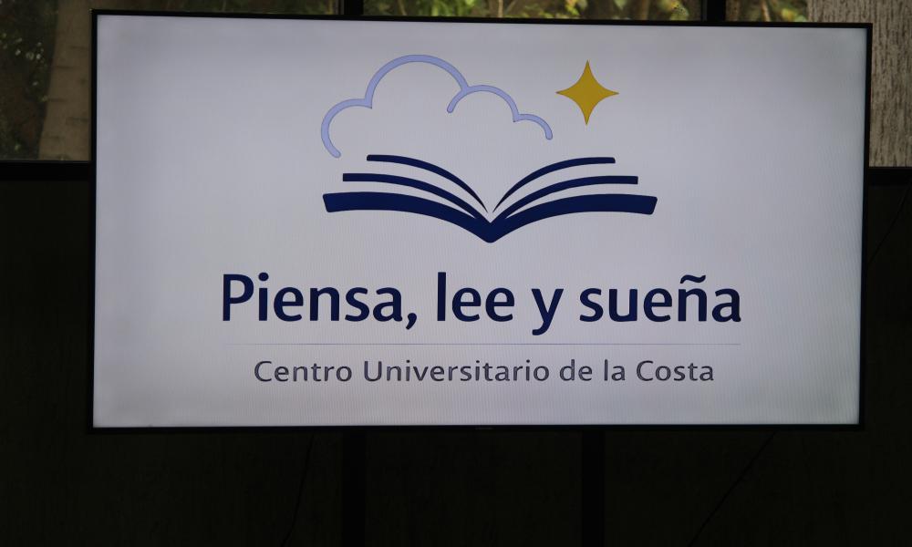 Presentan en CUCosta el proyecto de promoción de la lectura “Piensa, Lee y Sueña” en el marco del Día Mundial del Libro