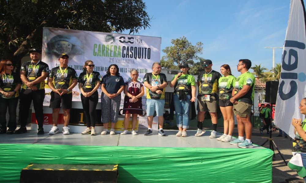 Más de mil participantes respaldaron la conservación de la tortuga Casquito de Vallarta en carrera deportiva
