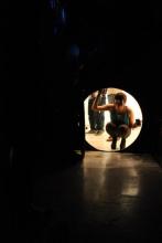 Exposición de arte en Biblioteca Los Mangos por alumnos del CUCosta