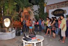 Presentación de proyectos de Mapping por alumnos de Comunicación Multimedia