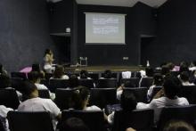 En honor al mes de la lucha contra el cáncer de mama, la Coordinación de la Carrera de Licenciatura en Médico Cirujano y Partero realizó una plática sobre el tema este jueves 16 de octubre del año en curso en el Centro Universitario de la Costa (CUCosta) de la Universidad de Guadalajara (U de G).   La charla fue otorgada por la Dra. en C. Miriam Partida Pérez, profesor investigador del Laboratorio de Investigación Biomédica del CUCosta y el Dr. Fernando Delgadillo Curiel, médico ginecólogo de Puerto Vallart