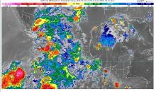 Para hoy se prevén lluvias puntuales muy fuertes en Nayarit, Jalisco,Durango, Zacatecas, Aguascalientes, San Luis Potosí y Chiapas.